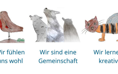 Hurra! Unsere neuen Eschenweg-Maskottchen sind da!
